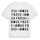 Échandelys ordlek t-shirt