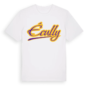 Écully baseball t-shirt – ekologisk bomull t-shirt från Pinshirt
