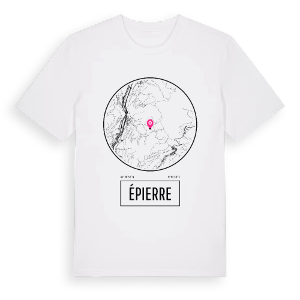 Épierre t-shirt – ekologisk bomull t-shirt från Pinshirt