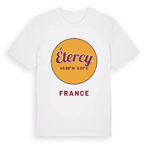 Étercy cirkel t-shirt – ekologisk bomull t-shirt från Pinshirt