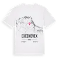 Excenevex karta t-shirt