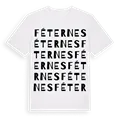 Féternes ordlek t-shirt