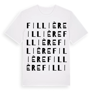 Fillière ordlek t-shirt – ekologisk bomull t-shirt från Pinshirt