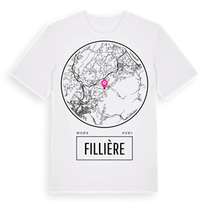 Fillière t-shirt – ekologisk bomull t-shirt från Pinshirt