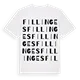 Fillinges ordlek t-shirt