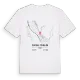 Fontanil-Cornillon karta t-shirt