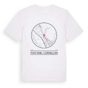 Fontanil-Cornillon t-shirt – ekologisk bomull t-shirt från Pinshirt