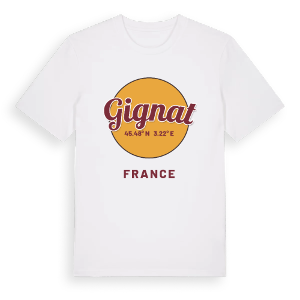 Gignat cirkel t-shirt – ekologisk bomull t-shirt från Pinshirt
