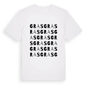 Gras ordlek t-shirt – ekologisk bomull t-shirt från Pinshirt