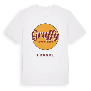 Gruffy cirkel t-shirt – ekologisk bomull t-shirt från Pinshirt