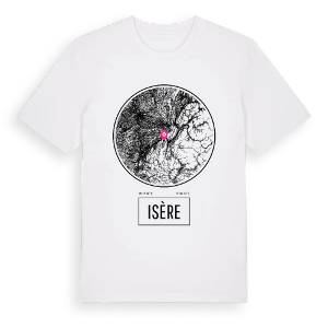 Isère t-shirt – ekologisk bomull t-shirt från Pinshirt