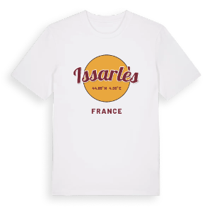 Issarlès cirkel t-shirt – ekologisk bomull t-shirt från Pinshirt