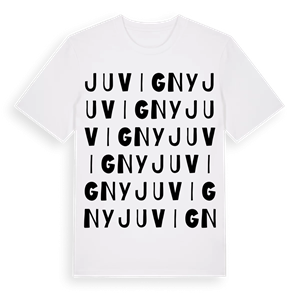 Juvigny ordlek t-shirt – ekologisk bomull t-shirt från Pinshirt
