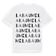 La Baume ordlek t-shirt