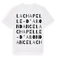 La Chapelle-d'Abondance ordlek t-shirt