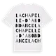 La Chapelle-d'Abondance ordlek t-shirt