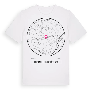 La Chapelle-du-Châtelard t-shirt – ekologisk bomull t-shirt från Pinshirt