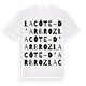 La Côte-d'Arbroz ordlek t-shirt