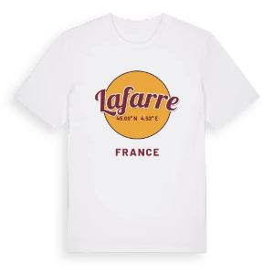 Lafarre cirkel t-shirt – ekologisk bomull t-shirt från Pinshirt