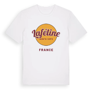 Laféline cirkel t-shirt – ekologisk bomull t-shirt från Pinshirt