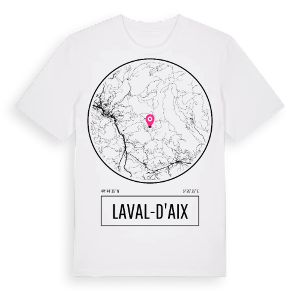 Laval-d'Aix t-shirt – ekologisk bomull t-shirt från Pinshirt