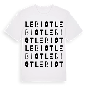 Le Biot ordlek t-shirt – ekologisk bomull t-shirt från Pinshirt