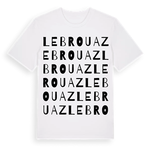 Le Brouaz ordlek t-shirt – ekologisk bomull t-shirt från Pinshirt