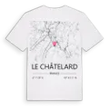 Le Châtelard karta t-shirt