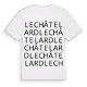 Le Châtelard ordlek t-shirt