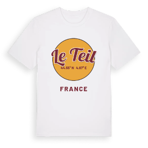 Le Teil cirkel t-shirt – ekologisk bomull t-shirt från Pinshirt