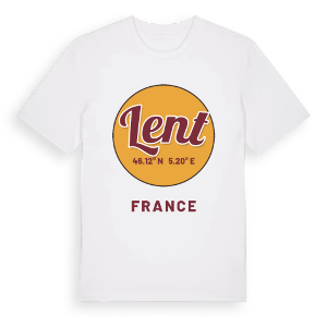 Lent cirkel t-shirt – ekologisk bomull t-shirt från Pinshirt