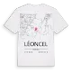 Léoncel karta t-shirt