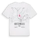 Les Échelles karta t-shirt