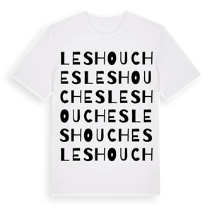 Les Houches ordlek t-shirt – ekologisk bomull t-shirt från Pinshirt