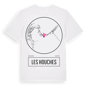 Les Houches t-shirt – ekologisk bomull t-shirt från Pinshirt