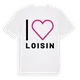 Jag älskar Loisin t-shirt stort tryck