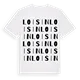 Loisin ordlek t-shirt