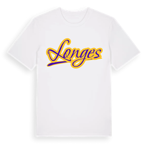 Longes baseball t-shirt – ekologisk bomull t-shirt från Pinshirt