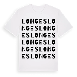 Longes ordlek t-shirt – ekologisk bomull t-shirt från Pinshirt