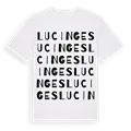 Lucinges ordlek t-shirt