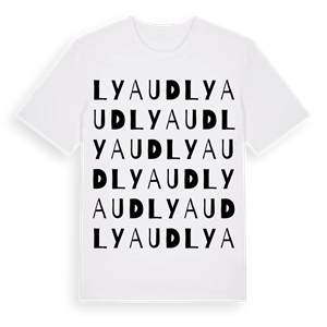 Lyaud ordlek t-shirt – ekologisk bomull t-shirt från Pinshirt