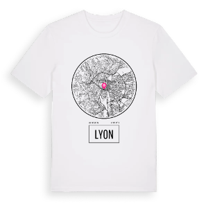 Lyon t-shirt – ekologisk bomull t-shirt från Pinshirt