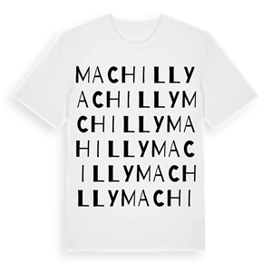 Machilly ordlek t-shirt – ekologisk bomull t-shirt från Pinshirt