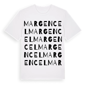 Margencel ordlek t-shirt – ekologisk bomull t-shirt från Pinshirt