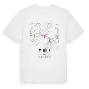 Mijoux karta t-shirt – ekologisk bomull t-shirt från Pinshirt
