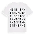 Mont-Saxonnex ordlek t-shirt