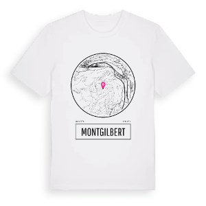 Montgilbert t-shirt – ekologisk bomull t-shirt från Pinshirt