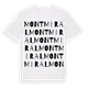 Montmiral ordlek t-shirt