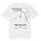 Nancy-sur-Cluses karta t-shirt