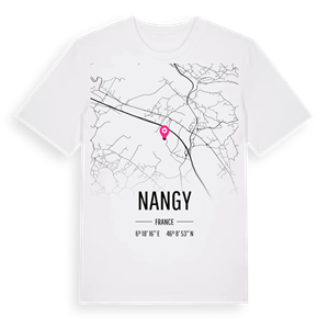 Nangy karta t-shirt – ekologisk bomull t-shirt från Pinshirt